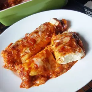 Authentic Crepe Cheese Manicotti - Frozen
