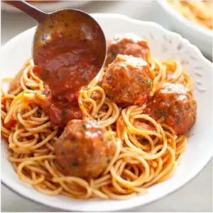 Authentic Italian Hall Pasta & Meatballs - Takeout